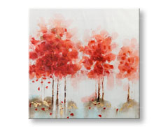 Maľovaný obraz na stenu ABSTRAKT 1 dielny CWF11078WE1 - 70x70 cm